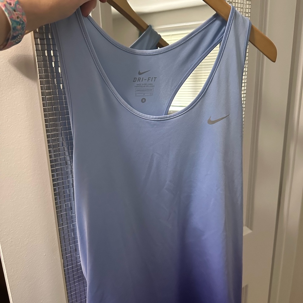Nike dri fit tank top ombre